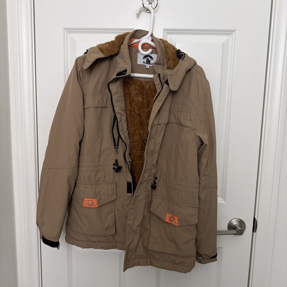 Grizzly Tactical Drawstring Fleece Jacket - Sz L